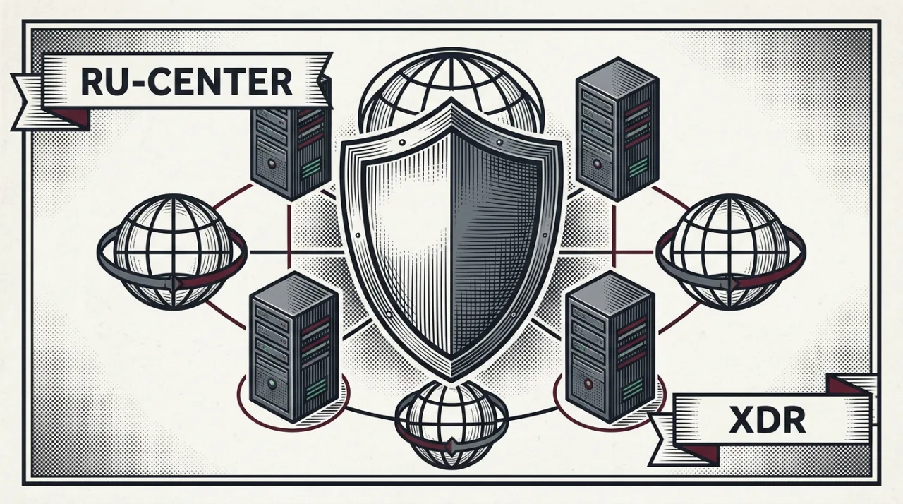 Газетная гравюра: защита доменной инфраструктуры Руцентра системой Kaspersky Symphony XDR