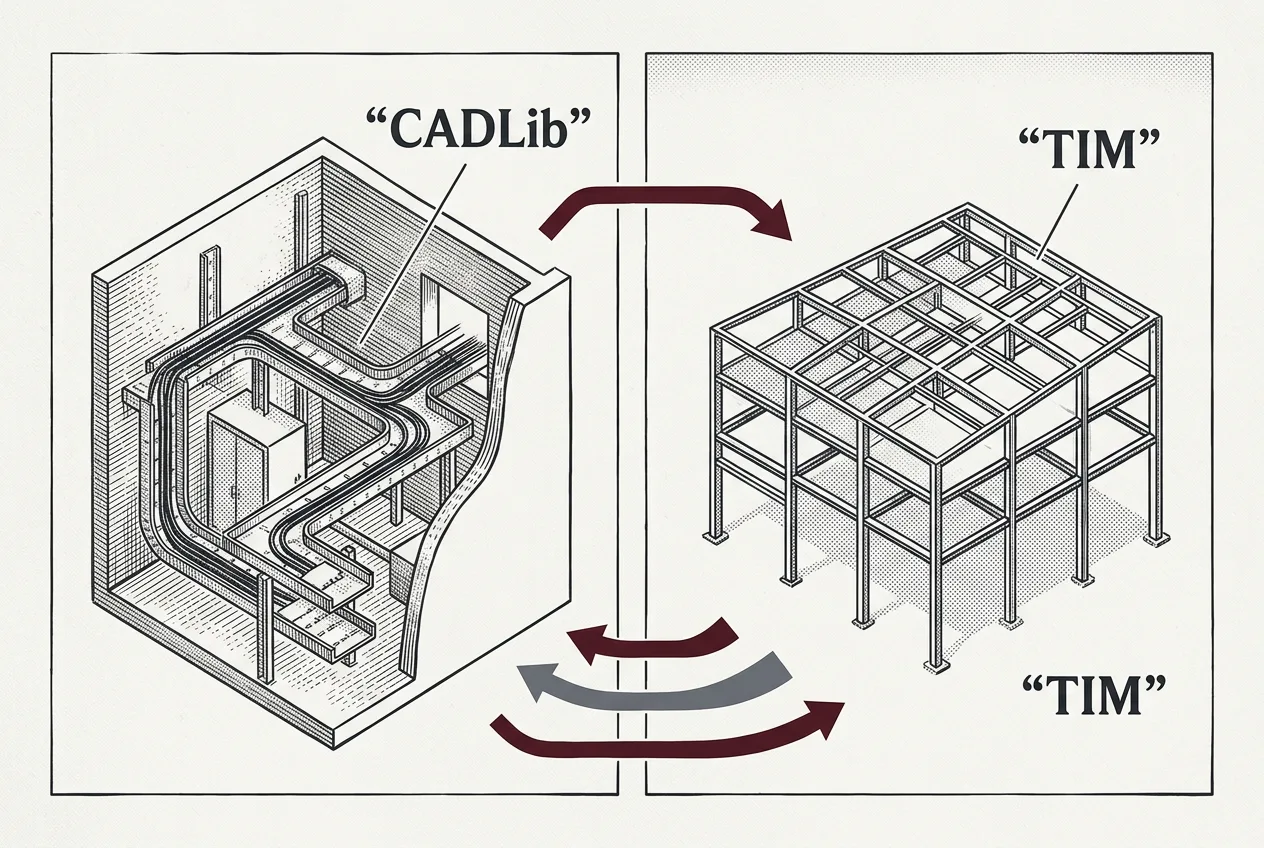 Газетная инфографика инженерных модулей Model Studio CS и CADLib.