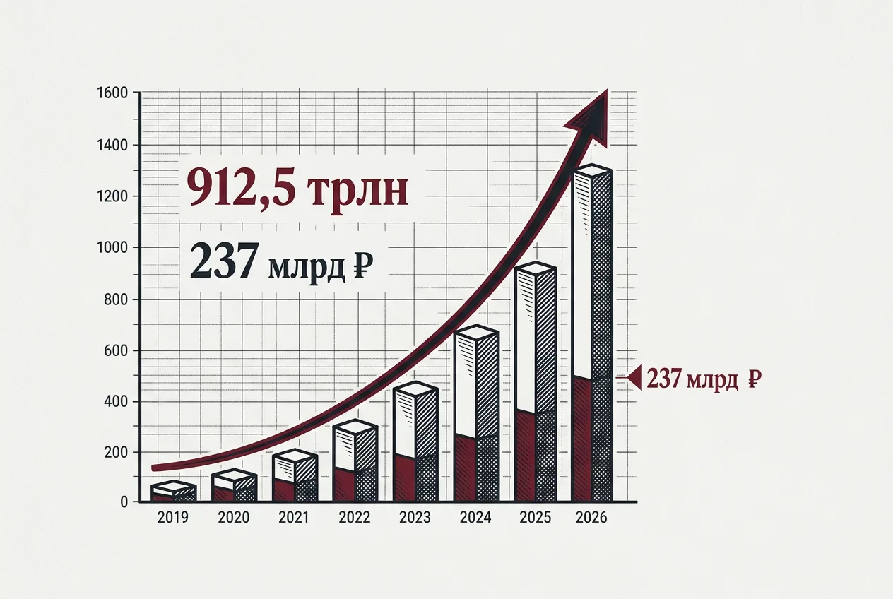 Инфографика прогноза потребления токенов и затрат бизнеса на корпоративный ИИ к 2026 году